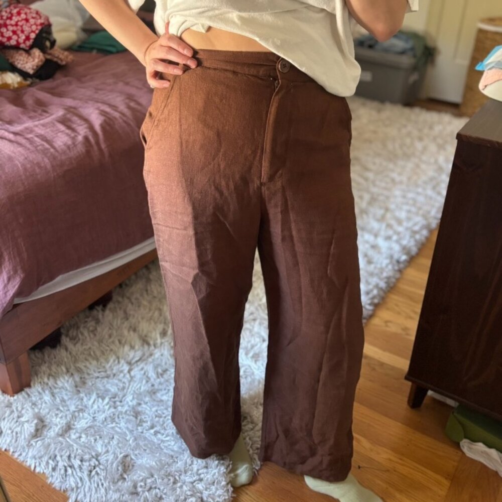 First Rite Avery Trouser in Sequoia Brown (S)
